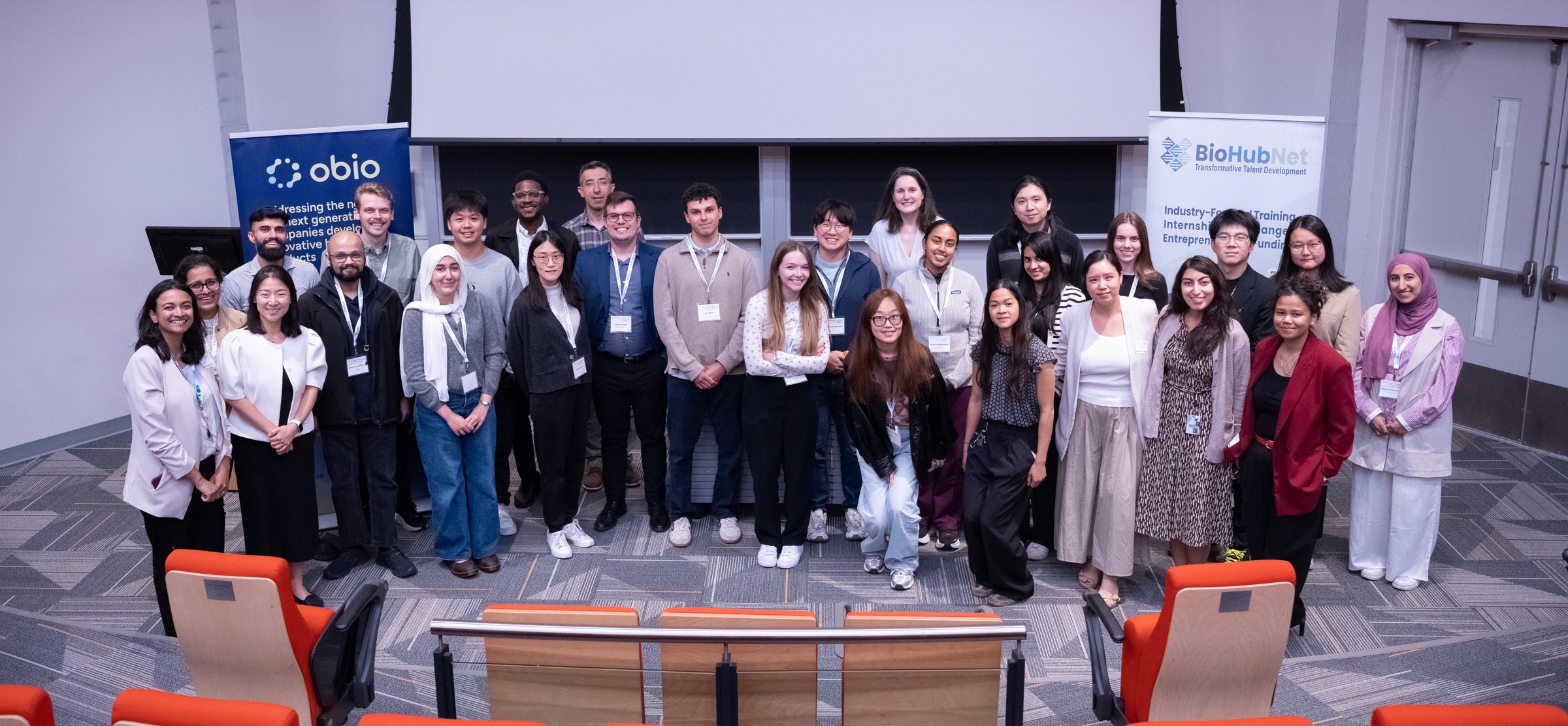 BioHubNet trainees at the OBIO Entrepreneurship Bootcamp
